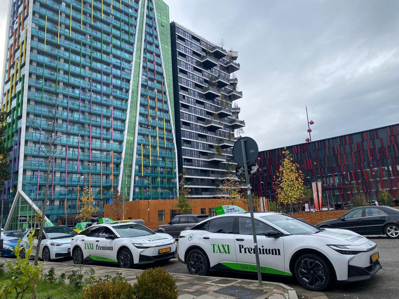 Premium Taxi fleet in Tirana Albania
